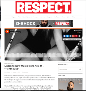Aria M Respect Magazine