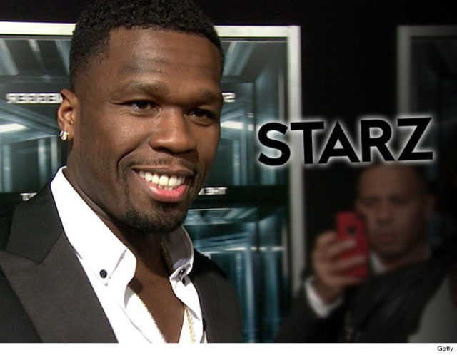 50 Cent Signs 8-figure deal with Starz