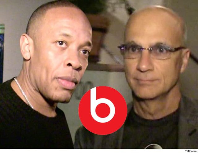 dr. dre and Jimmy Iovine